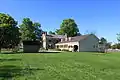 Cobblestone Farm Ticknor-Campbell House, rear view