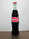 Glass bottle of Coca-Cola