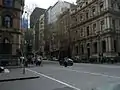 The building (far right) as seen from Queen Street