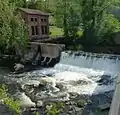 Farmington River spillway