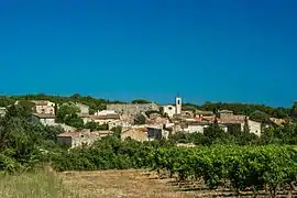 A general view of Collorgues