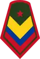 Sargento primero(Colombian National Army)