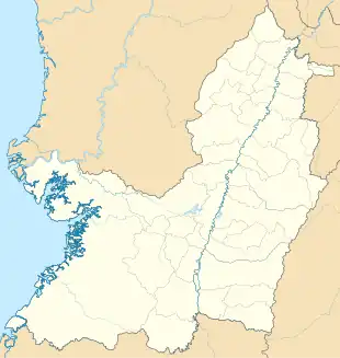 Cisneros is located in Valle del Cauca Department