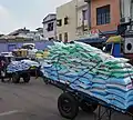 One of the streets that make up the Pettah Market