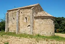 The church of Saint-Pierre-ès-Liens, in Colonzelle