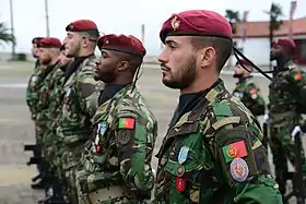 Army Commandos red beret