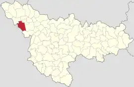 Location in Timiș County