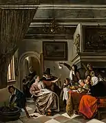 As old men sing, so children squeal, 1662, Musée Fabre