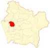 Location of the Cholchol commune in the Araucanía Region