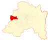 Location in the Santiago Metropolitan Region