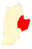 Map of San Pedro de Atacama commune in Antofagasta Region