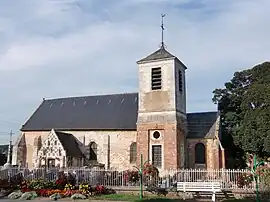 The church in Condé-sur-Risle