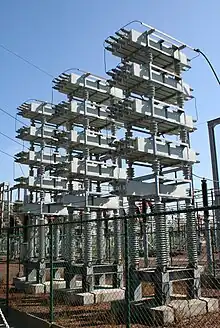 75MVAR substation capacitor bank at 150 kV