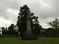 Monument on a cloudy day