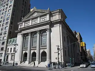 Congregation Shearith Israel, Central Park West and 70th Street, New York (1897)