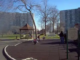 Image 16High-rise residential complexes in the borough of Fort Lee (from New Jersey)