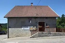 The town hall in Conte