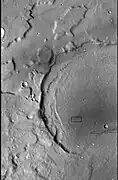 CTX image showing the context for the next image of a fault.