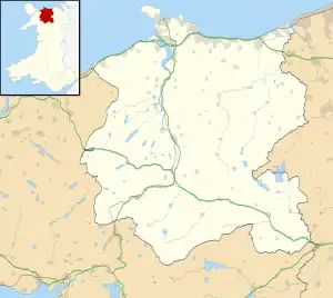 Llangernyw is located in Conwy