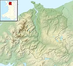 Llyn Llyffant is located in Conwy