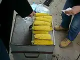 Cooked corn