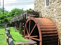 Steel water wheel