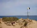 Coscia Point, Macinaggio. Elba can be seen in the distance.