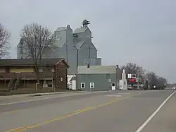 South Dakota Highway 11 running northbound through Corson