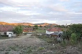 View of Corvinești village