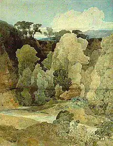 watercolour by Cotman