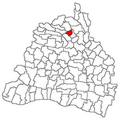 Location in Dolj County