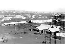 Aerial view of the Cotroceni airfield, 1920s