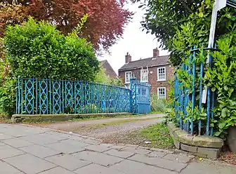 Late 18th century house, former Newland village (2014)