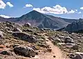 Cottonwood Lakes Trail and Cirque Peak