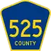 County Route 525 marker