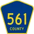 County Route 561 Spur marker