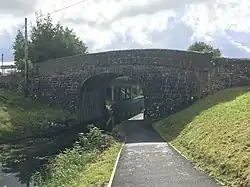 The old Shanonagh Bridge over the Royal Canal