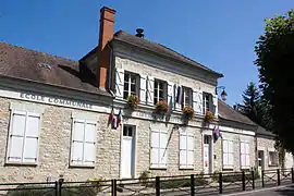 The town hall of Courances