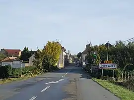 Southern entrance of the town.