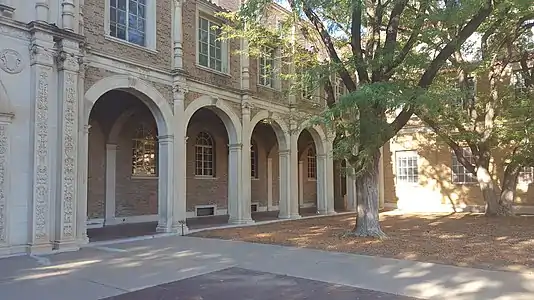 Administration Building Courtyard