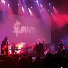 Coven performing at Roadburn Festival 2017