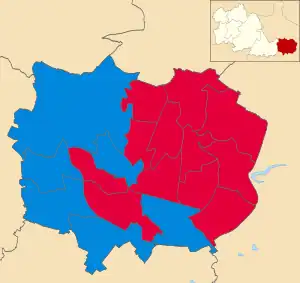 2021 results map