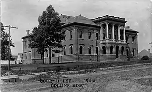 Covington County Courthouse, Collins, Mississippi, 1906-07.