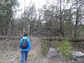 Northern tunnel vent exterior.