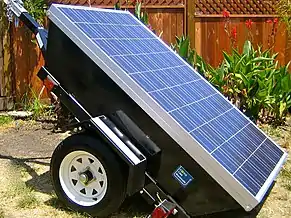 Profile picture of a mobile solar powered generator