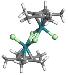 Cp(star)RhCl2 dimer-2