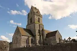 The church in Crépon