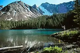 Crater Lake in the White Cloud Peaks, Idaho