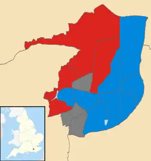 2011 results map