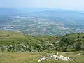 Looking towards Geneva from the summit